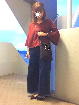 ぺるもっちさん（レディース・162cm）の秋コーディネート