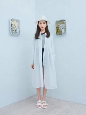 「Ballet.A（バレット　エー）のアイテム」を使った、張圈圈Dorisさん（レディース・164cm）の夏コーディネート