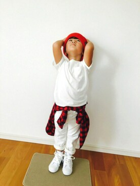 Rさん（キッズ・110cm）の秋コーディネート