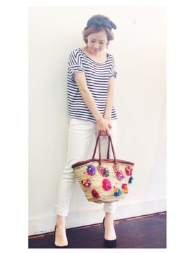 YKさん（レディース・150cm）の夏コーディネート