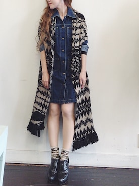 「Keikiii（ケイキィー）のアイテム」を使った、YKさん（レディース・150cm）の秋コーディネート