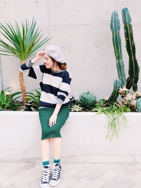 YKさん（レディース・150cm）の冬コーディネート