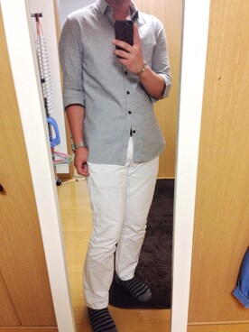 saku0222さん（メンズ・162cm）の夏コーディネート