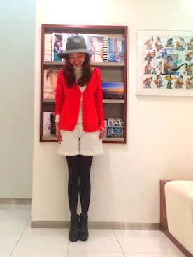 「ZARA KIDSのアイテム」を使った、yoshida asamiさん（レディース・160cm）の冬コーディネート