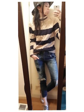 shi-44さん（レディース・165cm）の春コーディネート