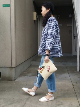 「PLAY ROOM（プレイルーム）のアイテム」を使った、shi-44さん（レディース・165cm）の春コーディネート