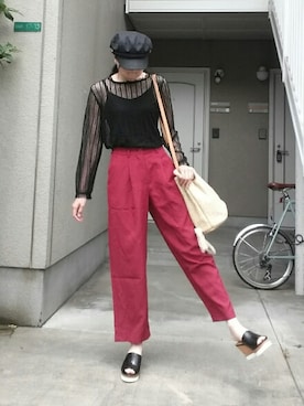 shi-44さん（レディース・165cm）の夏コーディネート