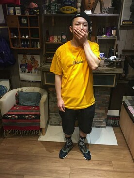 「delicious」｜a.k.a しゃたろうさん（メンズ・174cm）の秋コーディネート