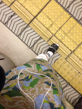 「tricot COMME des GARCONS（トリココムデギャルソン）のアイテム（サンダル）」を使った、なかの ゆうみさん（レディース・162cm）の春コーディネート