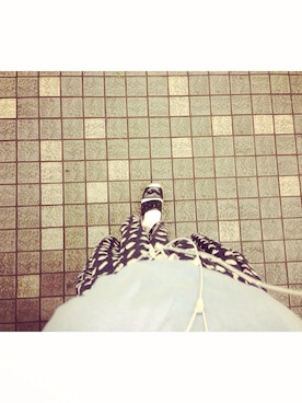 「tricot COMME des GARCONS（トリココムデギャルソン）のアイテム（サンダル）」を使った、なかの ゆうみさん（レディース・162cm）の夏コーディネート