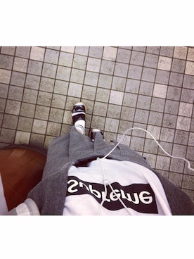 「tricot COMME des GARCONS（トリココムデギャルソン）のアイテム（サンダル）」を使った、なかの ゆうみさん（レディース・162cm）の夏コーディネート