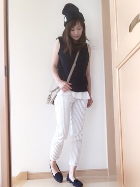 「しまむらコーデ」｜▼se-co△さん（レディース・159cm）の秋コーディネート