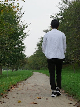 「Reebok（リーボック）のユニセックス リーボック インスタ ポンプフューリー ブラック Reebok INSTAPUMP FURY OG V65750（スニーカー）」を使った、GAIさん（メンズ・176cm）の秋コーディネート