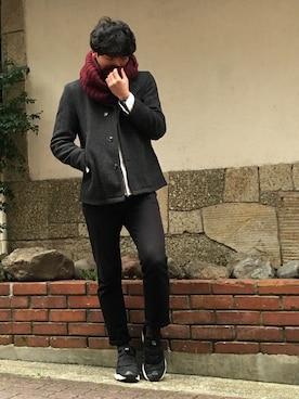 「Reebok（リーボック）のユニセックス リーボック インスタ ポンプフューリー ブラック Reebok INSTAPUMP FURY OG V65750（スニーカー）」を使った、GAIさん（メンズ・176cm）の秋コーディネート