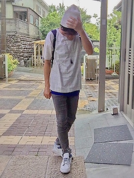 おかっぴきさん（メンズ・172cm）の夏コーディネート