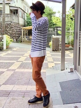 おかっぴきさん(メンズ・172cm)の秋コーディネート