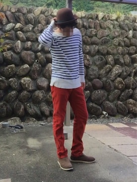 おかっぴきさん（メンズ・172cm）の秋コーディネート