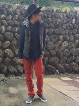 おかっぴきさん（メンズ・172cm）の秋コーディネート