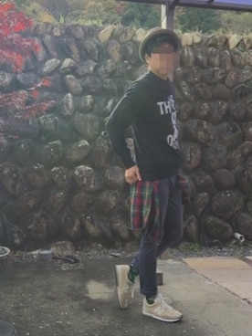 おかっぴきさん（メンズ・172cm）の冬コーディネート