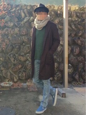 おかっぴきさん（メンズ・172cm）の冬コーディネート