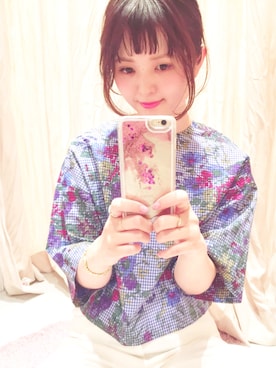 「SINDEE（シンディー）のアイテム」を使った、anna  aoyamaさん（レディース・161cm）の春コーディネート
