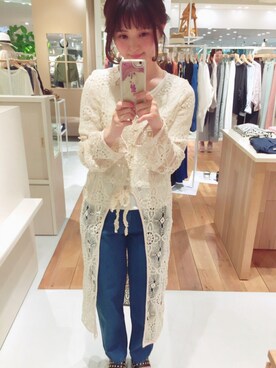 anna  aoyamaさん（レディース・161cm）の春コーディネート