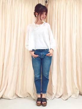 anna aoyamaさん(レディース・161cm)の春コーディネート