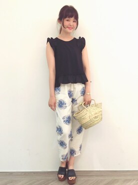 anna  aoyamaさん（レディース・161cm）の春コーディネート