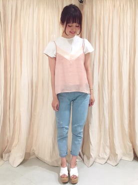 anna aoyamaさん(レディース・161cm)の春コーディネート