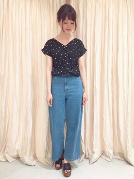 anna aoyamaさん(レディース・161cm)の春コーディネート