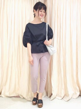 anna  aoyamaさん（レディース・161cm）の春コーディネート