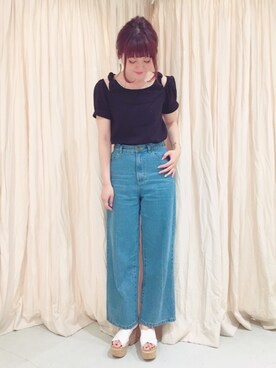 anna aoyamaさん(レディース・161cm)の夏コーディネート