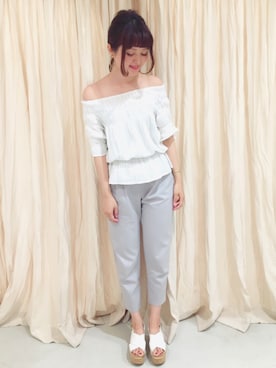 anna aoyamaさん(レディース・161cm)の夏コーディネート