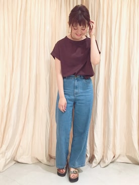 「Sixty Seven  （シックスティセブン）のアイテム」を使った、anna  aoyamaさん（レディース・161cm）の夏コーディネート