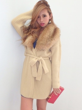 「RESEXXY（リゼクシー）のアイテム（その他アウター）」を使った、みすさち【見須幸代】さん（レディース・160cm）の秋コーディネート
