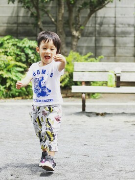 ibukiさん(キッズ・100cm)の夏コーディネート