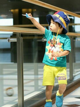 ibukiさん（キッズ・90cm）の夏コーディネート