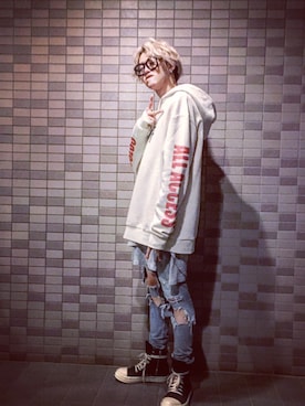 「BIGBANG」｜YUKI（MADKID）さん（メンズ・175cm・20代）の冬コーディネート