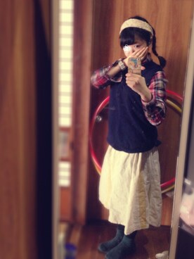 「#三つ編み」｜a sさん（レディース・149cm）の冬コーディネート