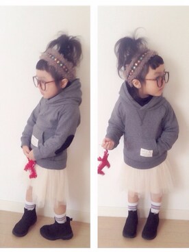 BETTONさん（キッズ・100cm）の冬コーディネート