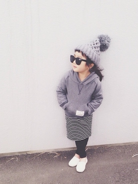 BETTONさん（キッズ・100cm）の冬コーディネート