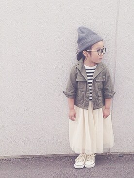 BETTONさん（キッズ・100cm）の春コーディネート