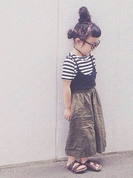 BETTONさん（キッズ・100cm）の夏コーディネート