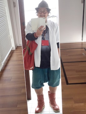 「Marc Ecko（マークエコー）のアイテム」を使った、かべちゃんさん（メンズ・171cm）の秋コーディネート