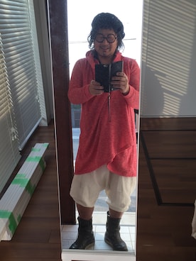 「Amina（アミナ）のアイテム（パンツ）」を使った、かべちゃんさん（メンズ・171cm）の冬コーディネート