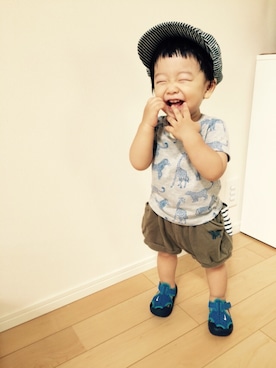 ausukeさん（キッズ・70cm）の夏コーディネート