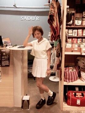 「shop」｜莉莉/りリィ/ Taiwanさん（レディース・150cm）の夏コーディネート