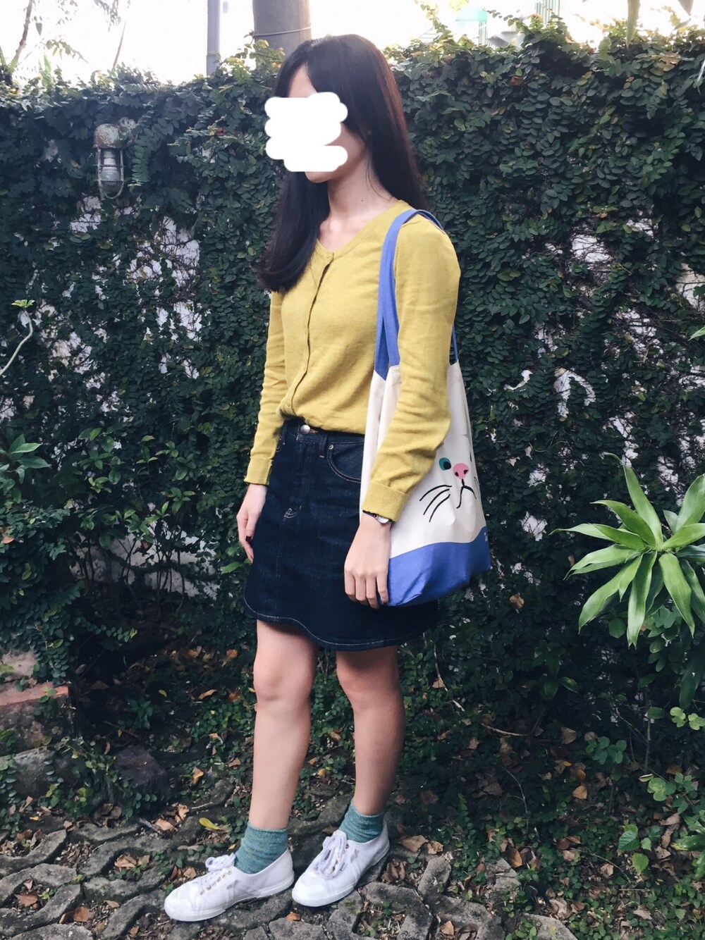 「H&Mのアイテム（ニット/セーター、その他）」を使った、蕎さん（レディース・163cm）の冬コーディネートの1枚目の写真