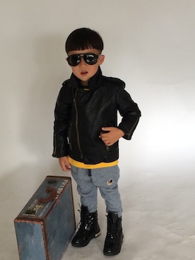 double哥さん（メンズ・175cm）の秋コーディネート