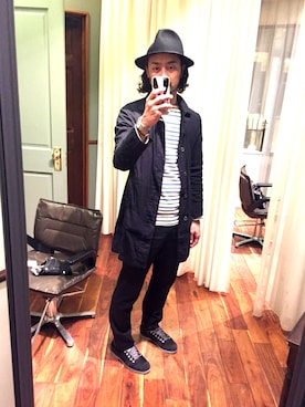 「BEAUTRIUM 」｜大原 英敏【 ROUGET 代表】さん（メンズ・183cm）の春コーディネート